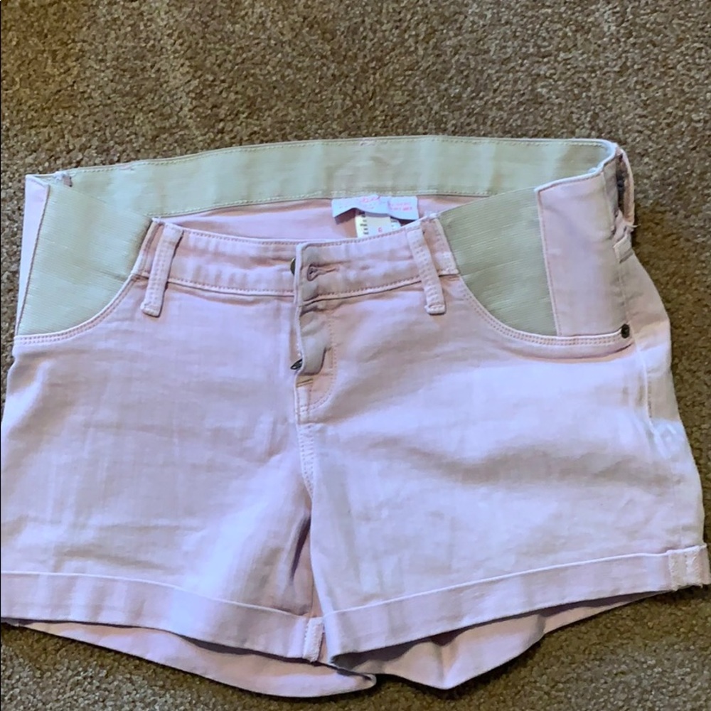 Maternity Shorts Pink